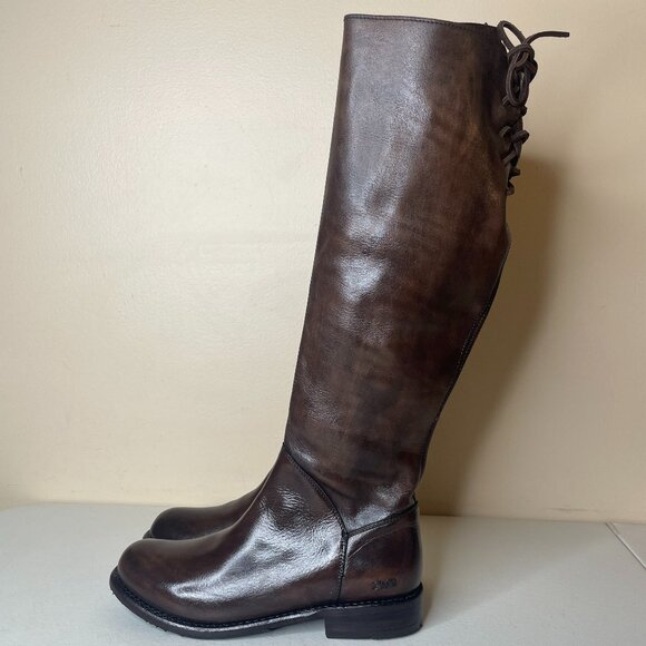 BED STU Manchester Distressed Tall Riding Boots BedStu Size 9 - Picture 6 of 16